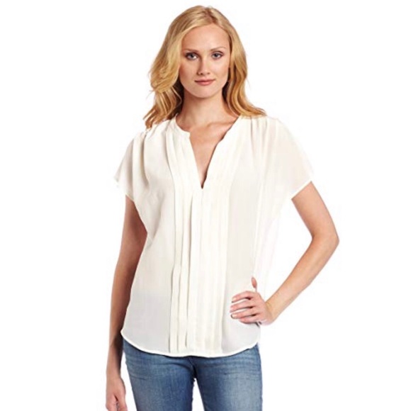 Joie Tops - JOIE | Silk Orly Short Sleeve Top - S